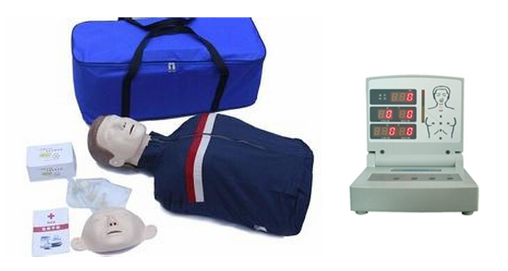 半身電腦心肺復蘇模擬人